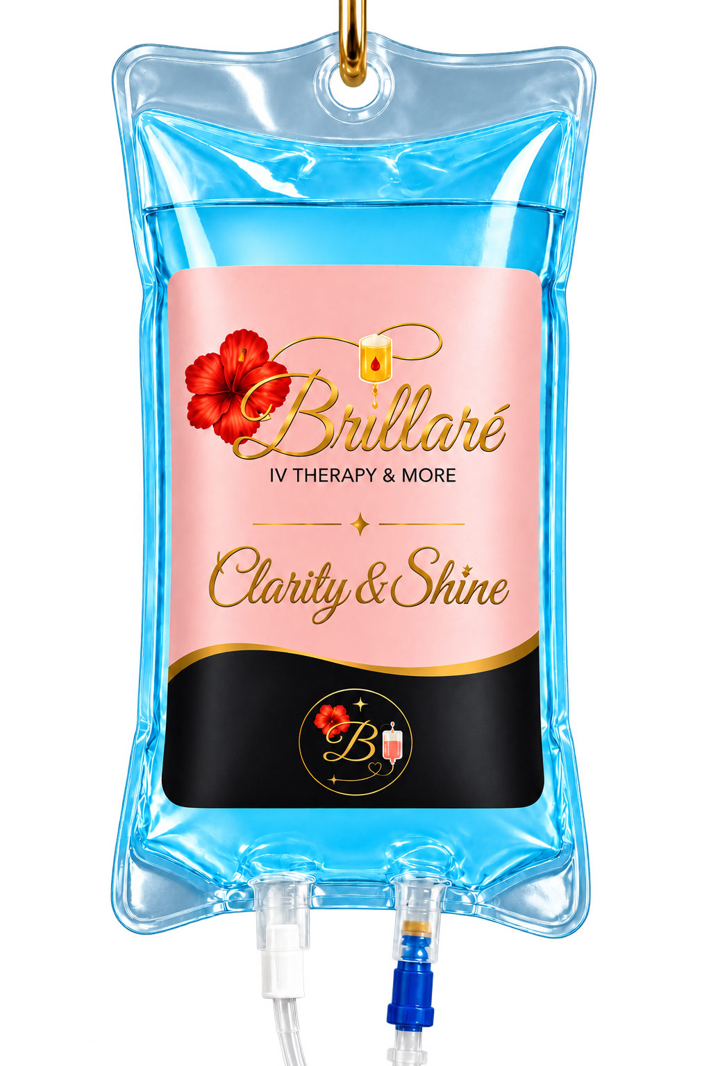 Brillaré Clarity & Shine IV therapy bag