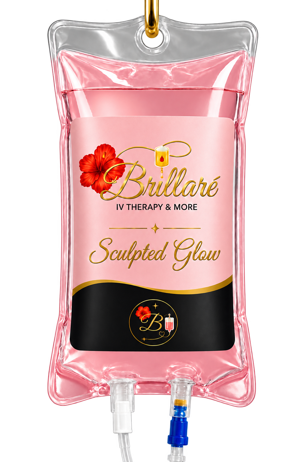Brillaré Sculpted Glow IV therapy bag